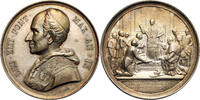 Papal States, Leo XIII Silver Medal The restoration of the Basilica San Giovanni Lateran -