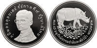 Thailand 50 Baht Wildlife Conservation Rhinoceros -