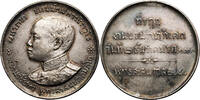 Thailand, Rama VI Coronation silver medal -