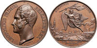 Belgium, Leopold I Medal Opening of the Ghent to Termonde railroad line -