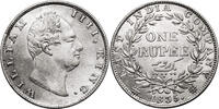 India British, William IV Rupee -