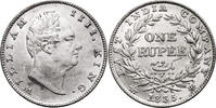 India British, William IV Rupee -