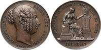Belgium, Leopold I Br Medal Death of Queen Louise Marie -
