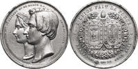 Belgium, Leopold I Medal Marriage Leopold II and Maria Henriette of Austria -