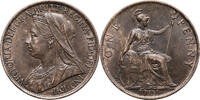 Great Britain, Victoria 1 Penny -