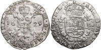 Spanish Netherlands, Philip IV 1/4 Patagon Flanders, Bruges Mint -