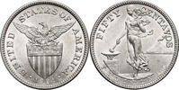 Philippines, US Administration 50 Centavos -