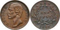 Sarawak Cent Charles J. Brooke, Rajah 1868-1917 -
