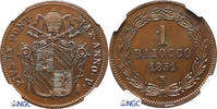 Papal States Baiocco Pius IX 1846-1878 -