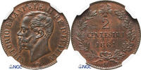 Italy 2 Centesimi Vittorio Emanuele II 1861-1878 -