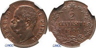 Italy 2 Centesimi Umberto I 1878-1900 -