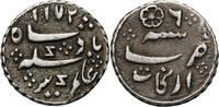 India British 1/16 Rupee Madras Presidency -