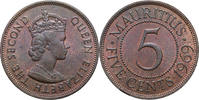 Mauritius 5 Cents -