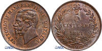 Italy 5 Centesimi Vittorio Emanuele II -