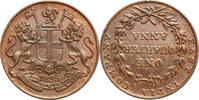 India British (East India Company) 1/4 Anna coin alignment! -