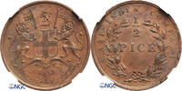 India British (East India Company) 1/2 Pice -