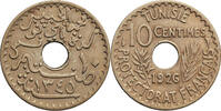 Tunisia 10 Centimes French Protectorate -