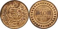Tunisia 10 Centimes French Protectorate -