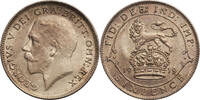 Great Britain 6 Pence 1919 George V VZ