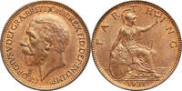 Great Britain Farthing 1931 George V Fast St