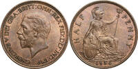 Great Britain 1/2 Penny 1934 George V Fast St