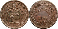 Papal States, (Vatican) Quattrino Gregory XVI -