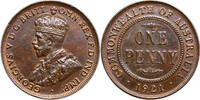 Australia Penny George V -