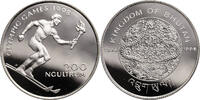 Bhutan 500 Ngultrums XVIII Winter Olympics Nagano -