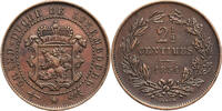 Luxembourg 2 1/2 Centimes William III -