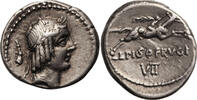 The Roman Republic AR Denarius L. Calpurnius Piso Frugi -