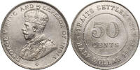 Malaya, Straits Settlements 50 Cents George V -