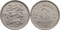 Estonia, Republic 1918-1941 3 Marka -