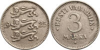 Estonia, Republic 1918-1941 3 Marka -