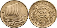 Estonia, Republic 1918-1941 1 Kroon Ship of Vikings -