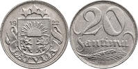 Latvia, First Republic 1918-1938 1 Lati -
