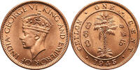 Ceylon 1 Cent George VI -