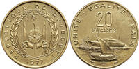 Djibouti 20 Francs ESSAI -