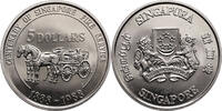 Singapore 5 Dollars 100th Anniversary of Singapore Fire Brigade -