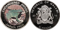 Malawi 10 Kwacha Multicolor Darwin Frog -
