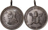 Vatican / Pope State Medallion 50th anniversary of the consecration of Pope Pius IX -