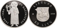 Lithuania 50 Litas 550th birth anniversary of St. Casimir -