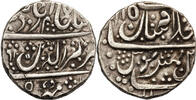 India - Maratha Confederacy AR Rupee Malhar Rao / Bagalkot mint -