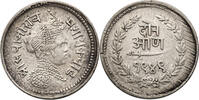 India - Baroda 2 Annas Sayaaji Rao III -