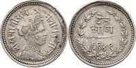 India - Baroda 2 Annas Sayaaji Rao III -