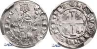 Crusaders, Lusignan Kingdom of Cyprus Gros grand Henry II (1285–1324 AD) -