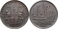India British (East India Company) 10 Cash Madras Presidency -