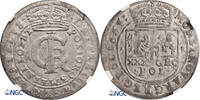 Poland, Jan Kazimierz Tymf (1 Zloty) Krakow mint -