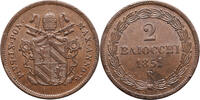 Papal States (Vatican) 2 Baiocchi Pius IX -
