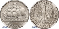 Poland 2 Zlote Sailing Ship -