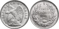 Chile, Republic 5 Centavos -